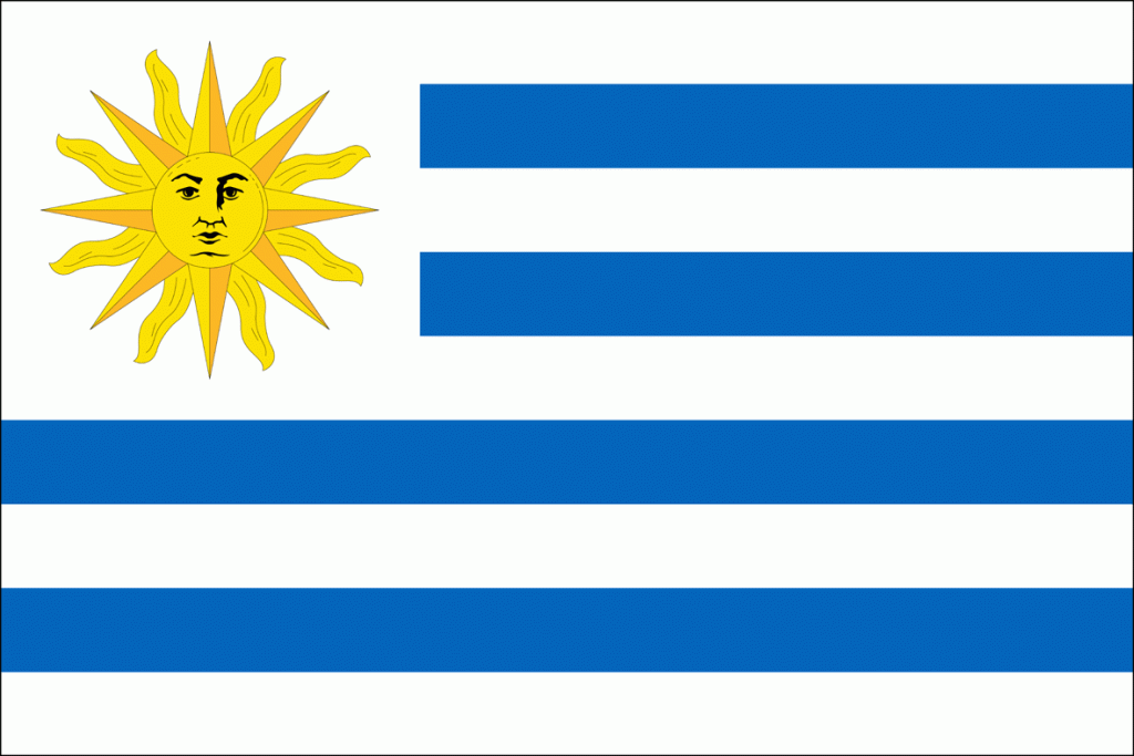 Uruguay Flagge