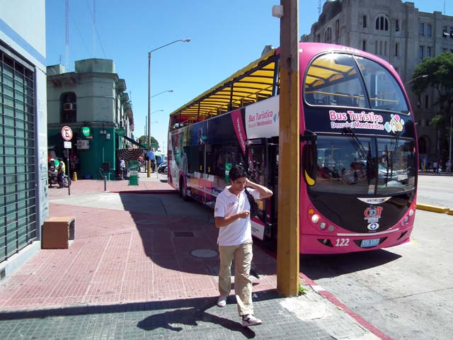 Bus für die Stadtrundfahrt