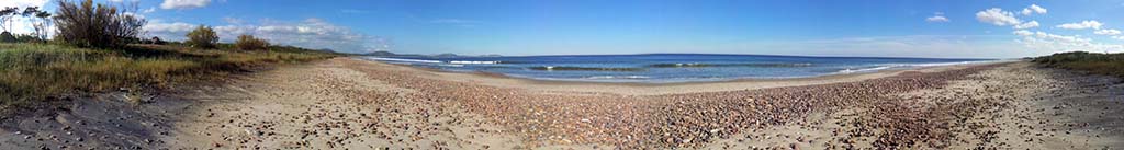 Strandpanorama vom 27.05.2013 gegen 14:00 Uhr