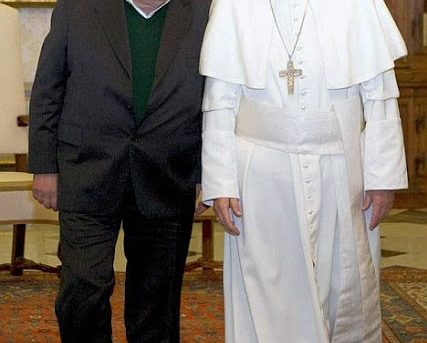 Präsident Pepe Mujica besuchte Papst