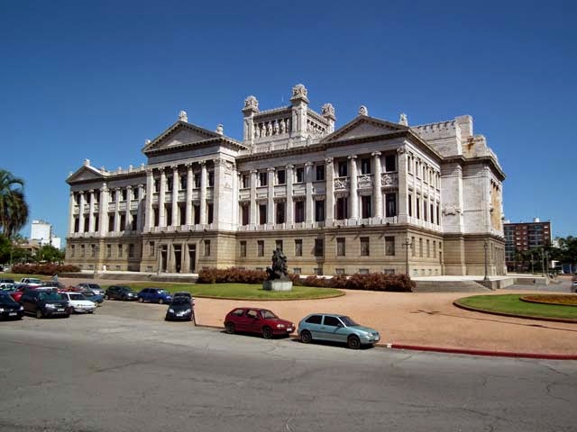 Parlamentsgebäude in Montevideo