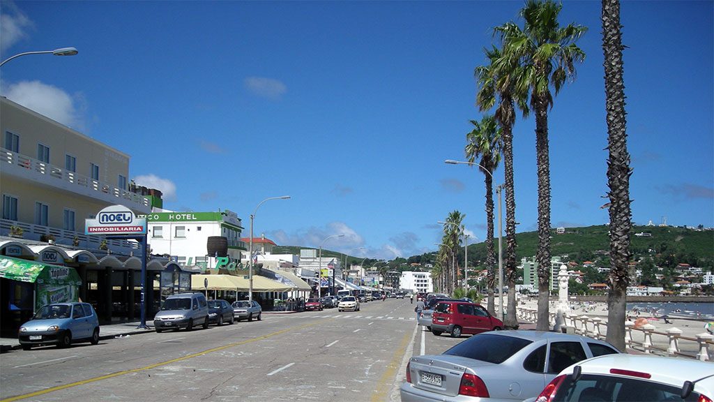 Piriapolis - Rambla in der Nebensaison