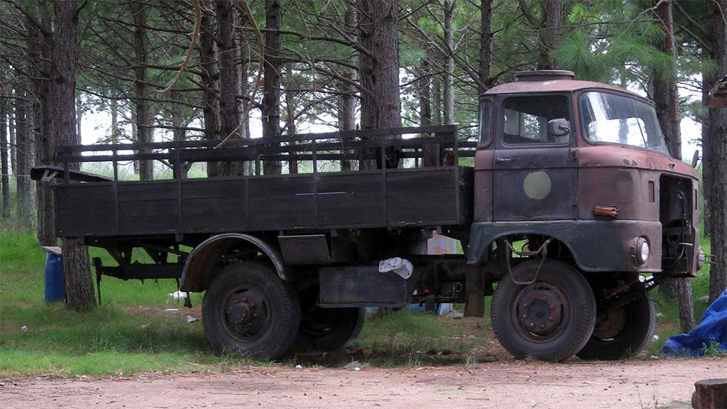 LKW bei Cabo Polonio