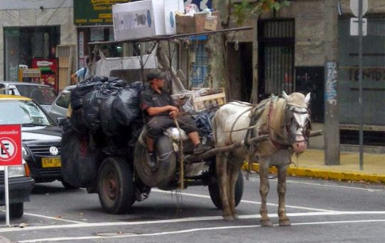 Fahrbares in Uruguay – Serie – Teil 7 – Müllsammler Montevideo