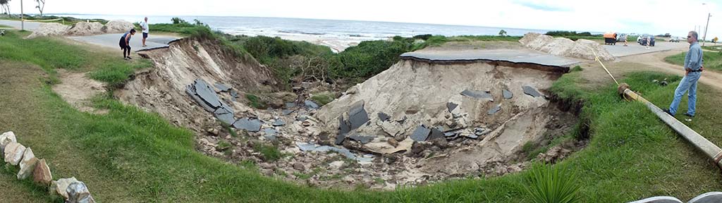 Panorama-Aufnahme Rambla Atlántida