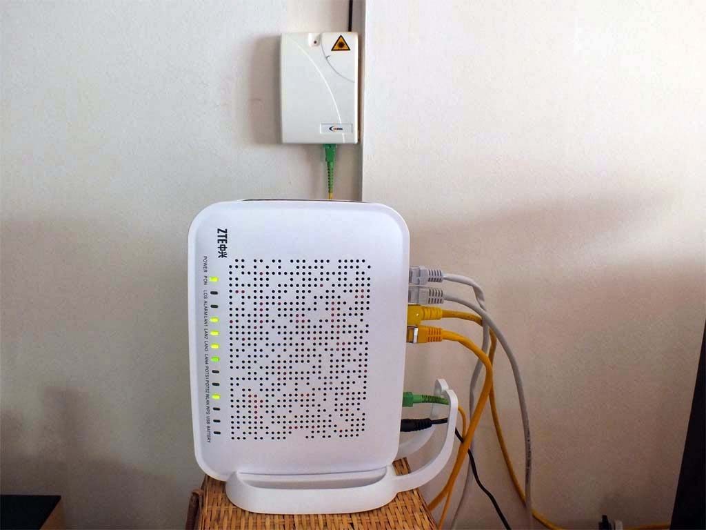 Verteiler mit neuem Router