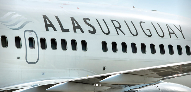 Maschine von Alas Uruguay: Nicht mehr in Betrieb.