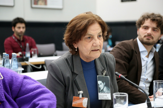 Opfer der Colonia Dignidad bei einer Anhörung im Bundestag Anfang 2015
