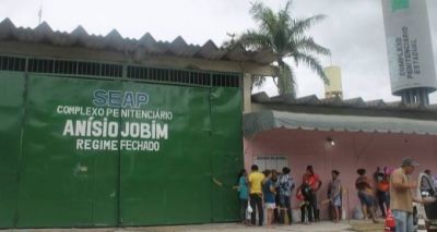 Der Gefängniskomplex Anísio Jobim am Stadtrand von Manaus