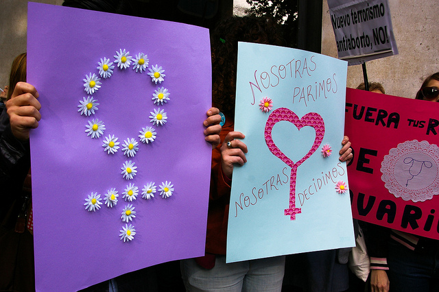 Feministischer Protest. In Lateinamerika gingen am 8. März zehntausende Frauen auf die Straß