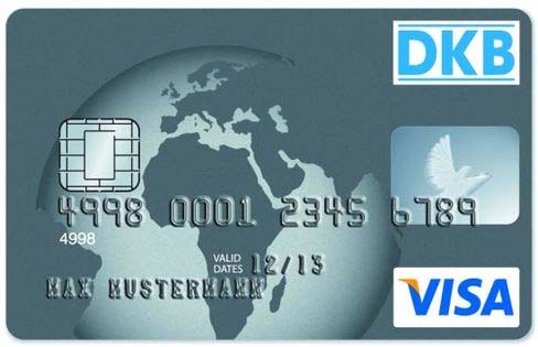 DKB-Visa-Karte - Geld am Automat ohne Gebühren im Ausland.