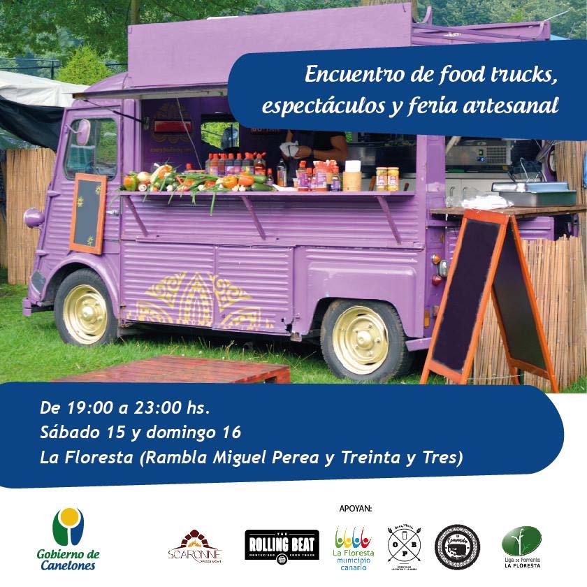 Foodtrucks, espectáculos und feria artesanal - La Floresta