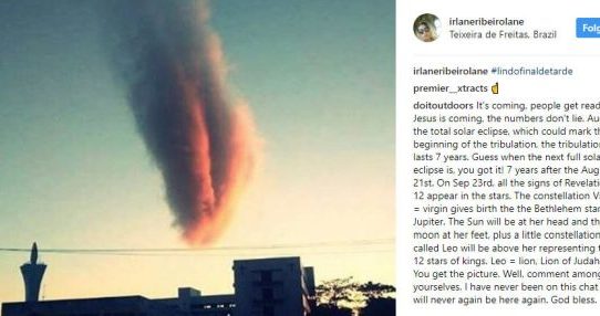 Brasilien: „Apokalyptische“ Wolke sorgt für Überraschung