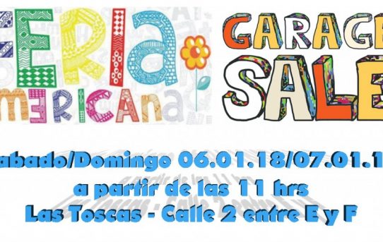 Garagen Flohmarkt – Garage Sale – Feria Americana