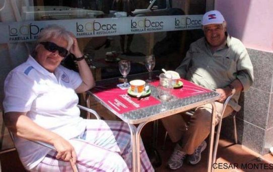 Präsident Pepe Mujica auf Urlaub