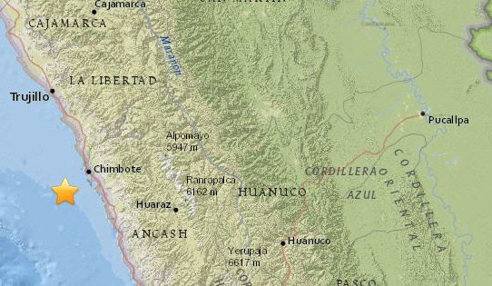 Lateinamerika: Erdbeben der Stärke 5,3 vor Peru