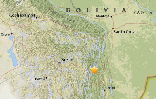 Erdbeben der Stärke 6,5 erschüttert Bolivien
