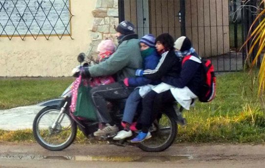 Motorräder sind die Hauptunfallursache für Kinder in Lateinamerika