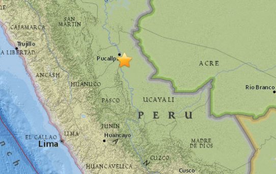 Pucallpa: Erdbeben der Stärke 5,3 in Peru
