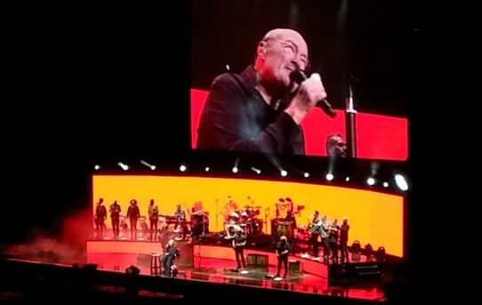 The legendary Phil Collins live